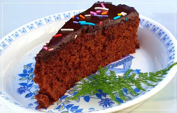 עוגת יום הולדת שוקולד